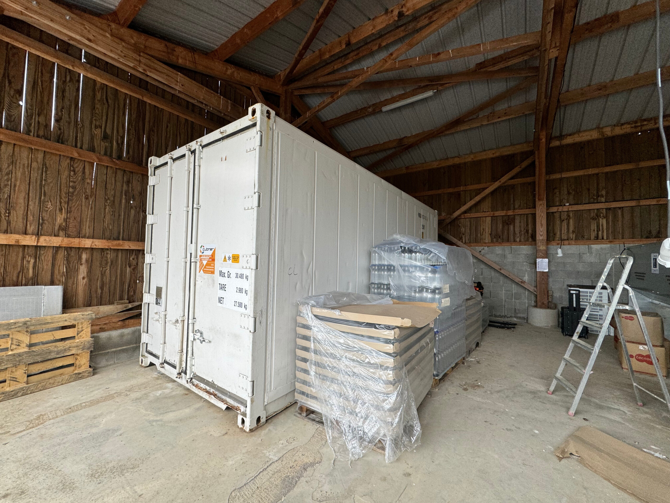 container chambre froide 40 pieds occasion pas cher