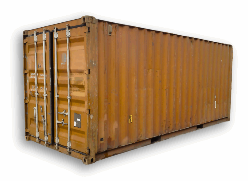 Conteneur d’occasion 20 pieds prix, container maritime pas cher disponible en livraison cubner