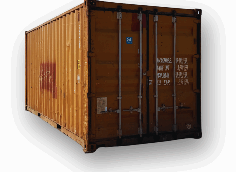 Conteneur d’occasion 20 pieds prix, container maritime pas cher disponible en livraison cubner