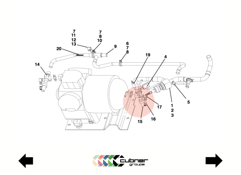 Vanne aspiration carrier thinline conteneur frigorifique suction valve 14-00206-00