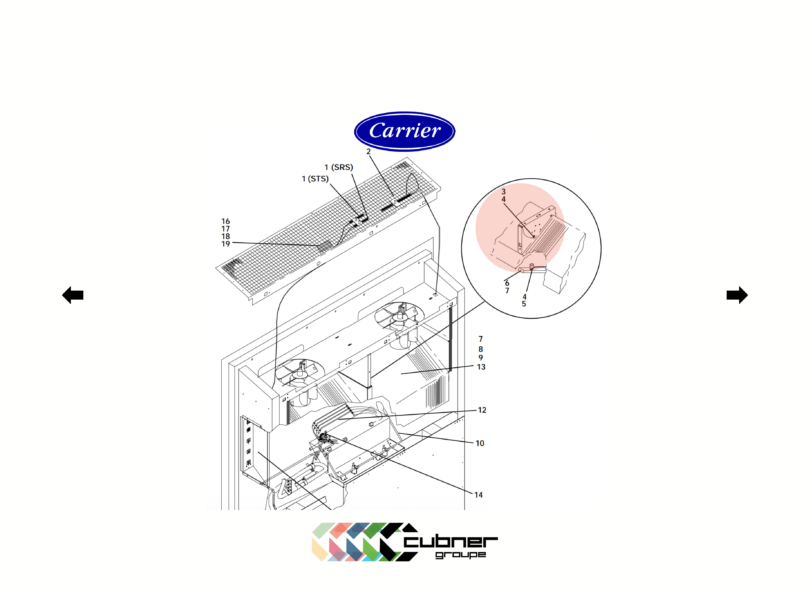 Sonde ambiante / dégivrage Sensor Kit CT 12-00495-02SV