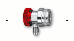 Connecteur rapide pour conteneur frigorifique carrier thermoking starcool daikin prise de pression basse pression haute pression