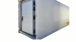 Container reefer 40 pieds premier voyage congélation chambre froide négative positive conteneur frigorifique
