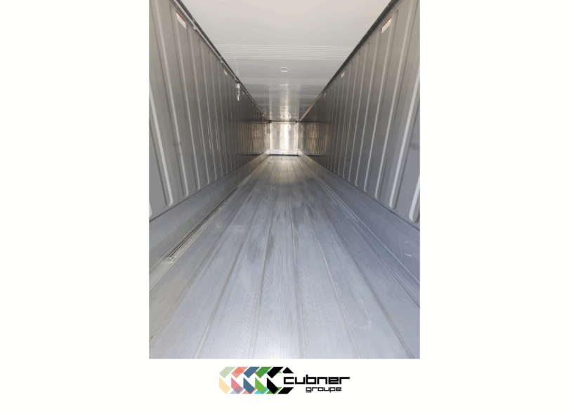 Container reefer 40 pieds premier voyage congélation chambre froide négative positive conteneur frigorifique