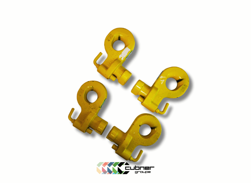 Œillet de levage conteneur oeillets et crochet de levage pour conteneur maritime Accessoire levage conteneur maritime Manutention conteneur avec crochet Anneau de levage pour conteneur Système de levage sécurisé pour container